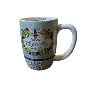 You Are Stronger Than You Think Honey Bee Mug